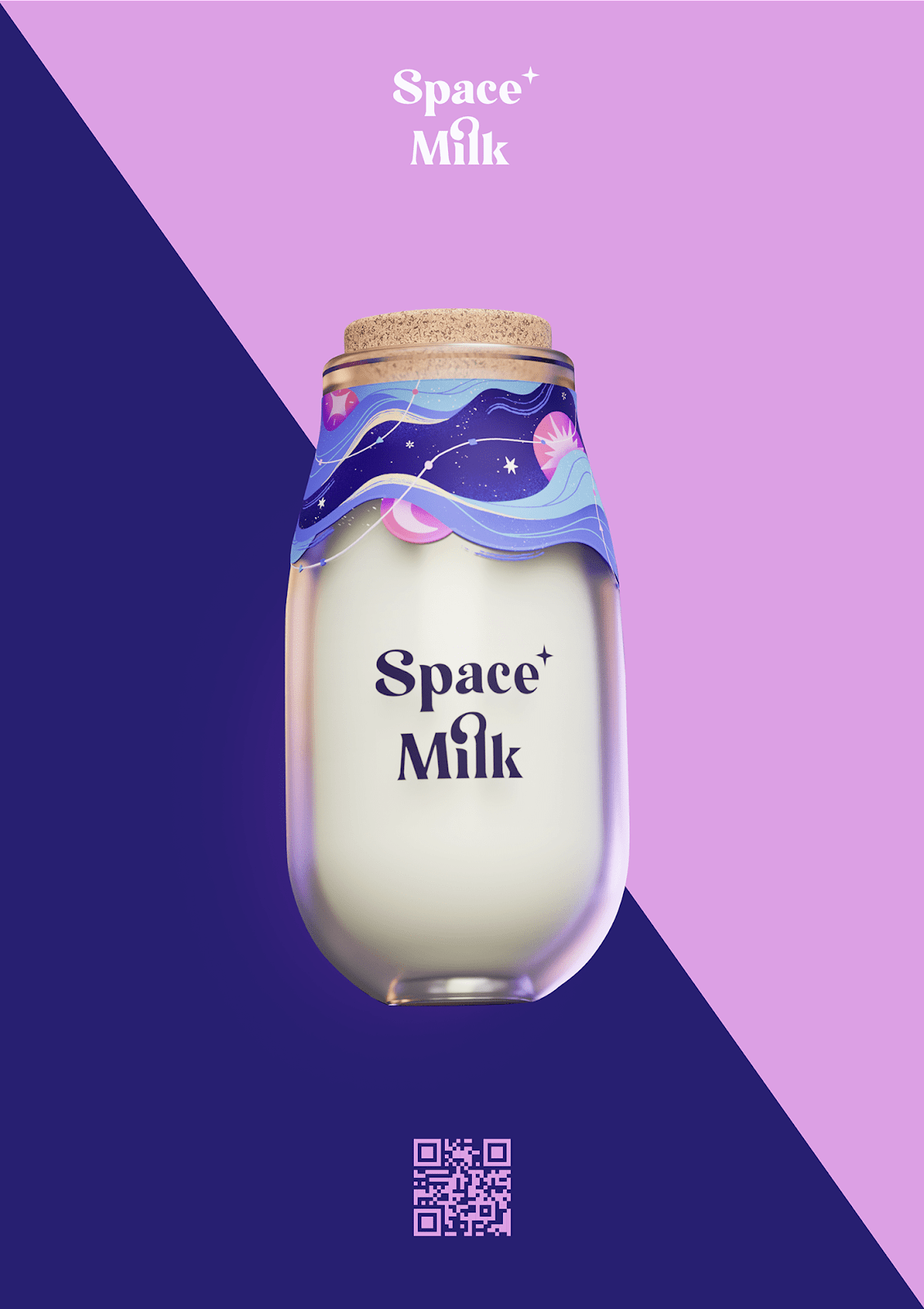Space Milk牛奶概念品牌<a href=http://www.ccdol.com/sheji/baozhuang/ target=_blank class=infotextkey>包装</a><a href=http://www.ccdol.com/ target=_blank class=infotextkey>设计</a>