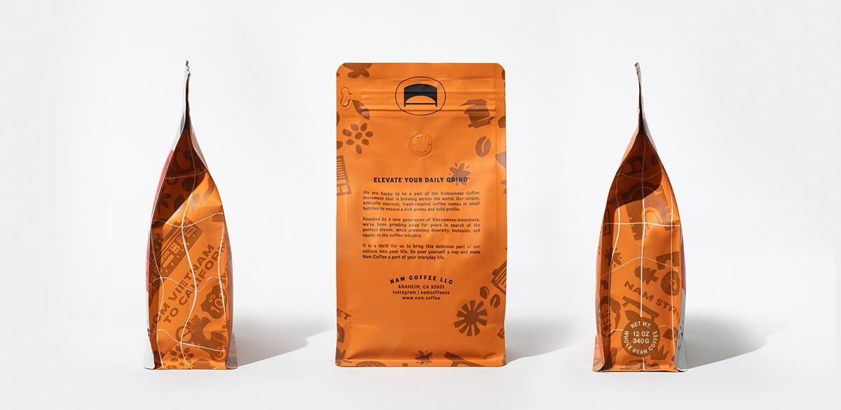 NAM Coffee咖啡品牌<a href=http://www.ccdol.com/sheji/baozhuang/ target=_blank class=infotextkey>包装</a><a href=http://www.ccdol.com/ target=_blank class=infotextkey>设计</a>