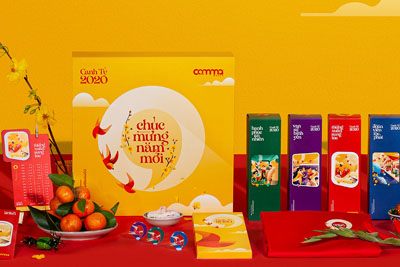 越南Tet of Comma礼盒包装设计 