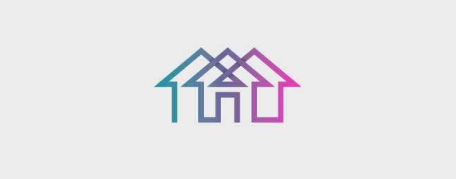 房子主题logo设计