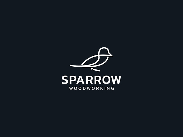 一组简约线条构成的logo设计欣赏