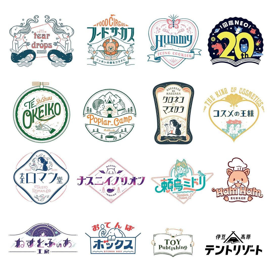 日本<a href=http://www.ccdol.com/ target=_blank class=infotextkey>设计</a>师ob1toy（オビワン）<a href=http://www.ccdol.com/sheji/biaozhi/ target=_blank class=infotextkey>logo</a>图标<a href=http://www.ccdol.com/ target=_blank class=infotextkey>设计</a>欣赏