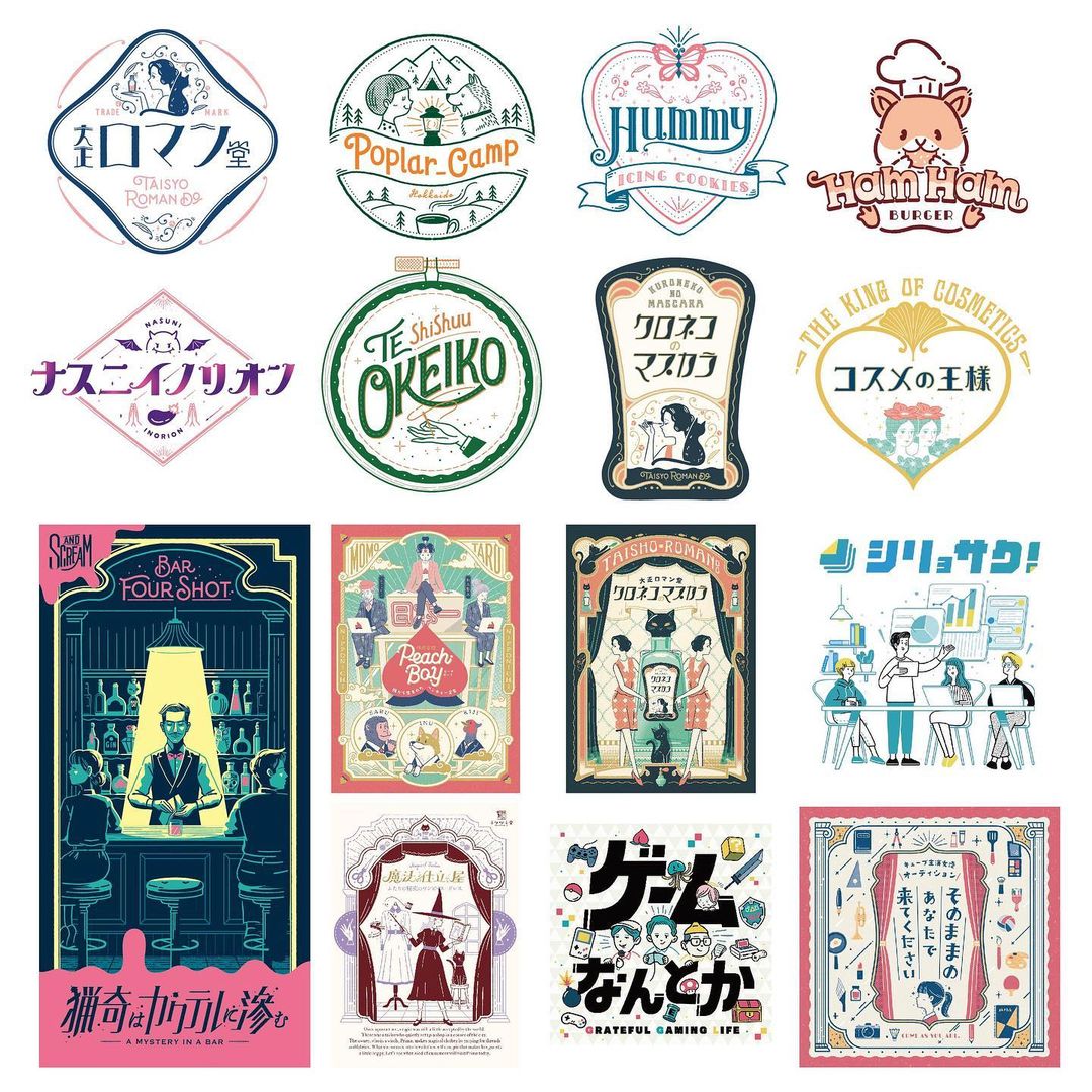 日本<a href=http://www.ccdol.com/ target=_blank class=infotextkey>设计</a>师ob1toy（オビワン）<a href=http://www.ccdol.com/sheji/biaozhi/ target=_blank class=infotextkey>logo</a>图标<a href=http://www.ccdol.com/ target=_blank class=infotextkey>设计</a>欣赏