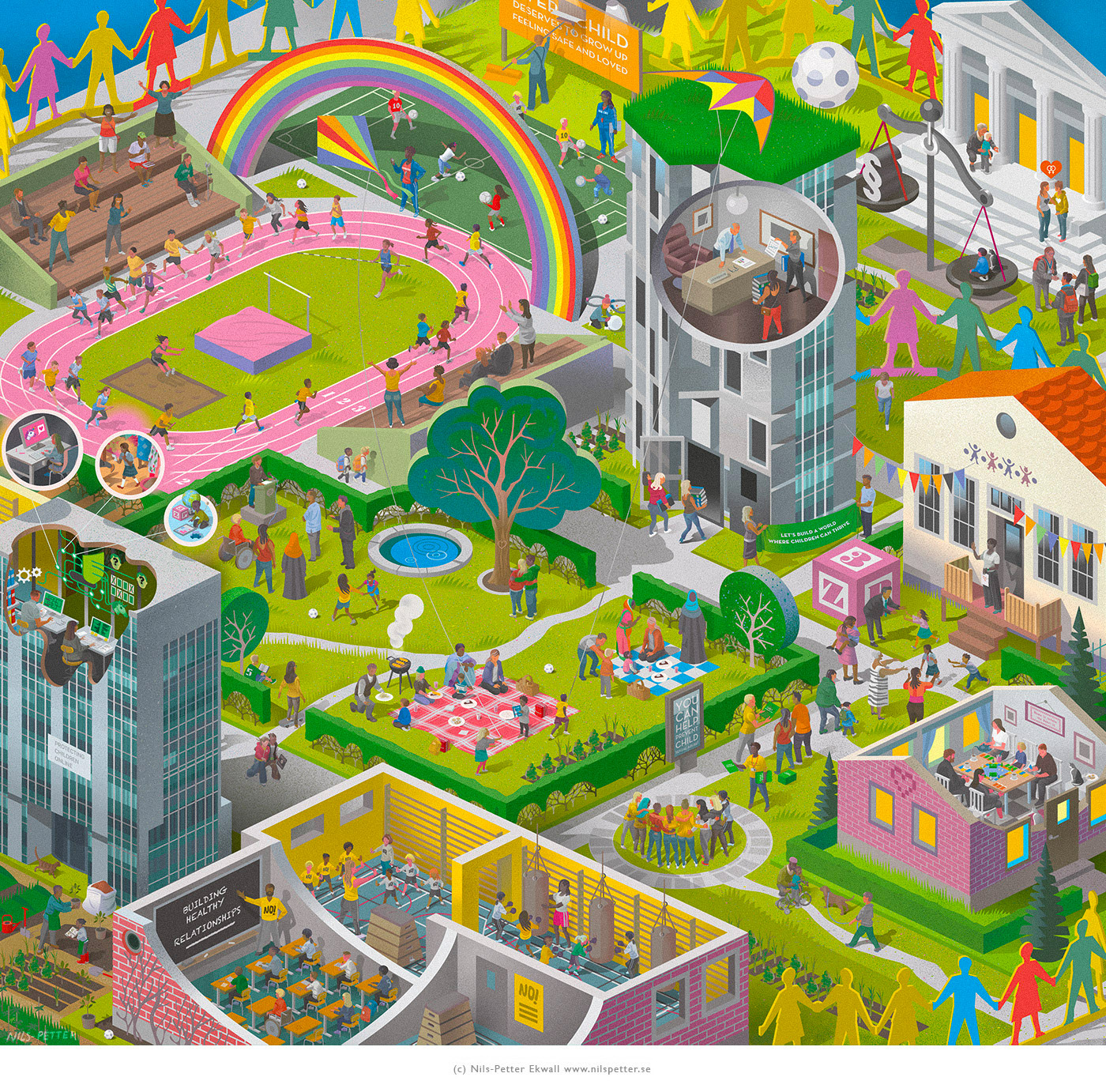 Nils-Petter Ekwall城市<a href=http://www.ccdol.com/sheji/chahua/ target=_blank class=infotextkey>插画</a><a href=http://www.ccdol.com/ target=_blank class=infotextkey>设计</a>作品欣赏