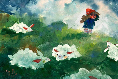 美国插画师 Zoe Persico 童趣插画欣赏
