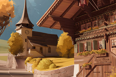 瑞士插画师Pierre-Abraham Rochat插画设计欣赏