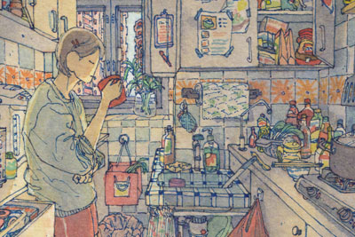 插画师 Rain Szeto 的小人物生活