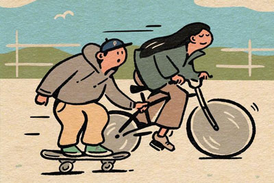 插画师 pkpkppk ​惬意温柔的绘画作品欣赏