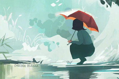 插画师Chelsea Blecha 的唯美作品