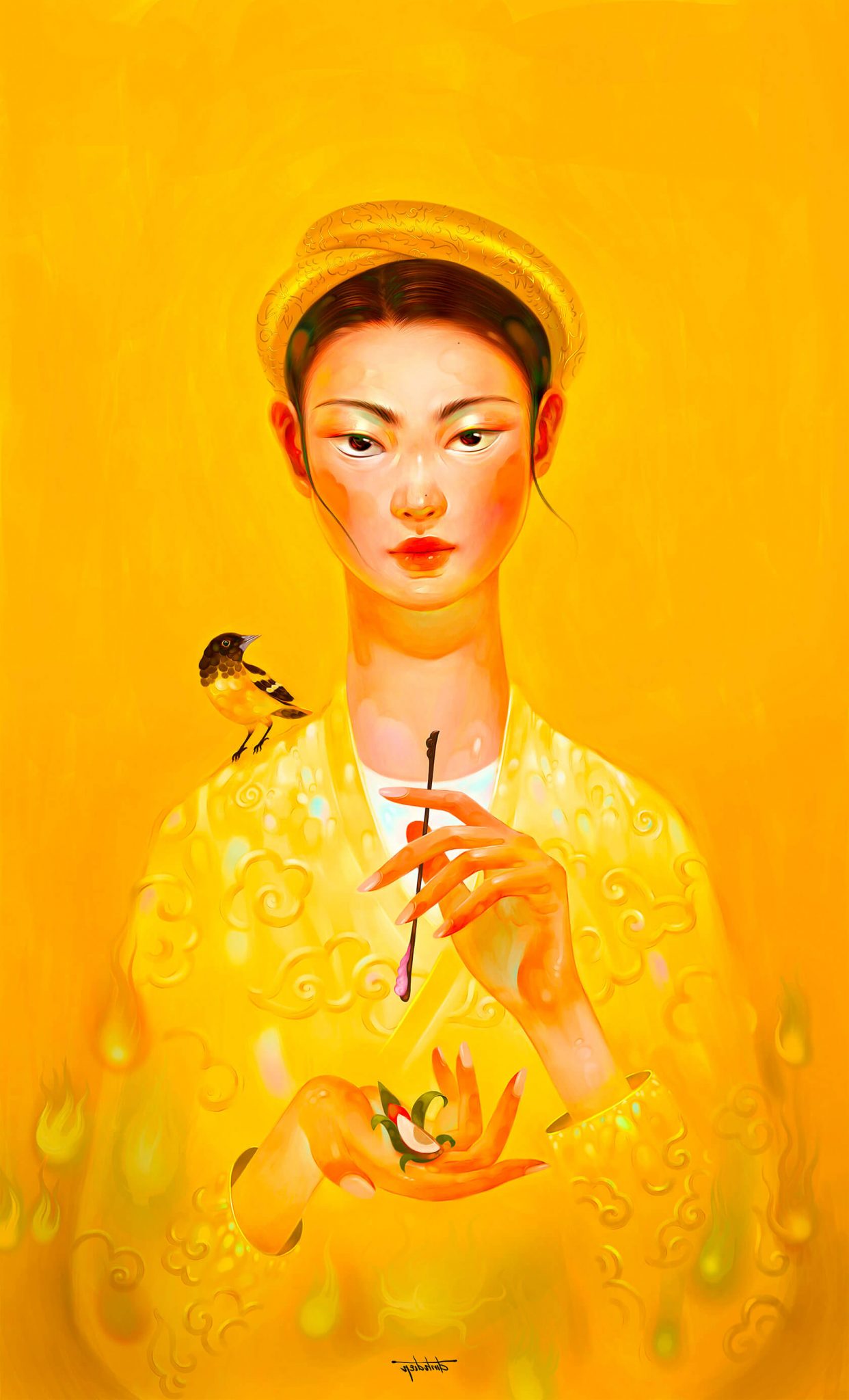 细腻的情感！越南Dinh Diep<a href=http://www.ccdol.com/sheji/chahua/ target=_blank class=infotextkey>插画</a>作品欣赏