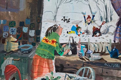 插画师 Kate Fedos 插画作品