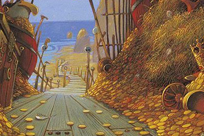 插画师 Frédéric Pillot 插画作品