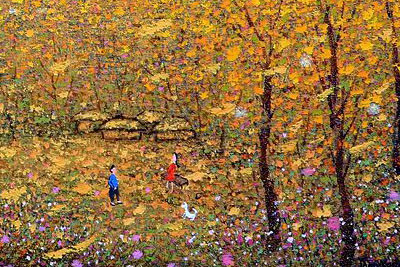 画家 Jang Yong Gil 绘画作品