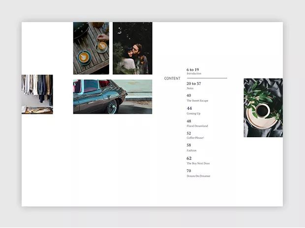 26个优秀的画册目录设计