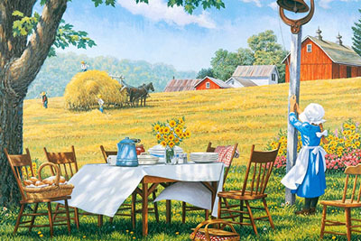 画家 John Sloane 绘画作品