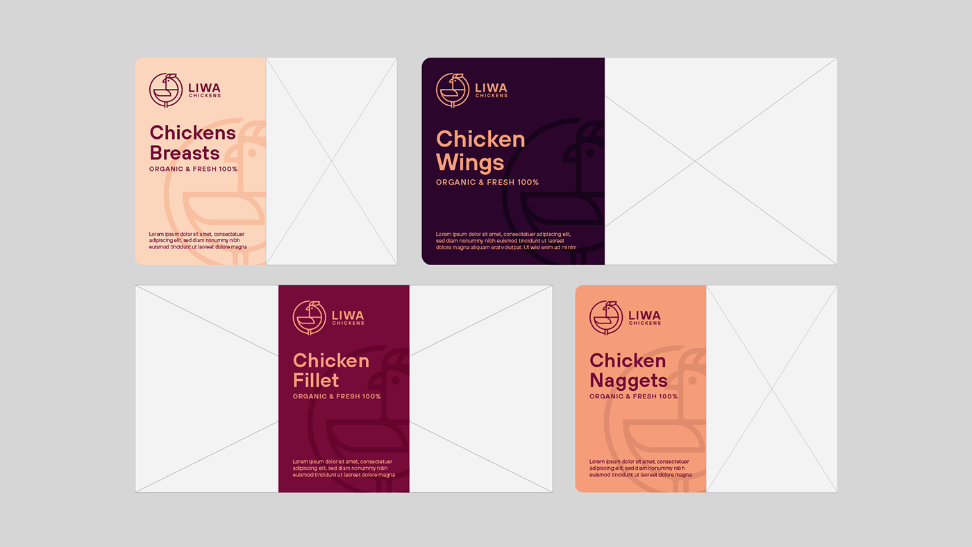 Liwa鸡肉品牌VI<a href=http://www.ccdol.com/ target=_blank class=infotextkey>设计</a>
