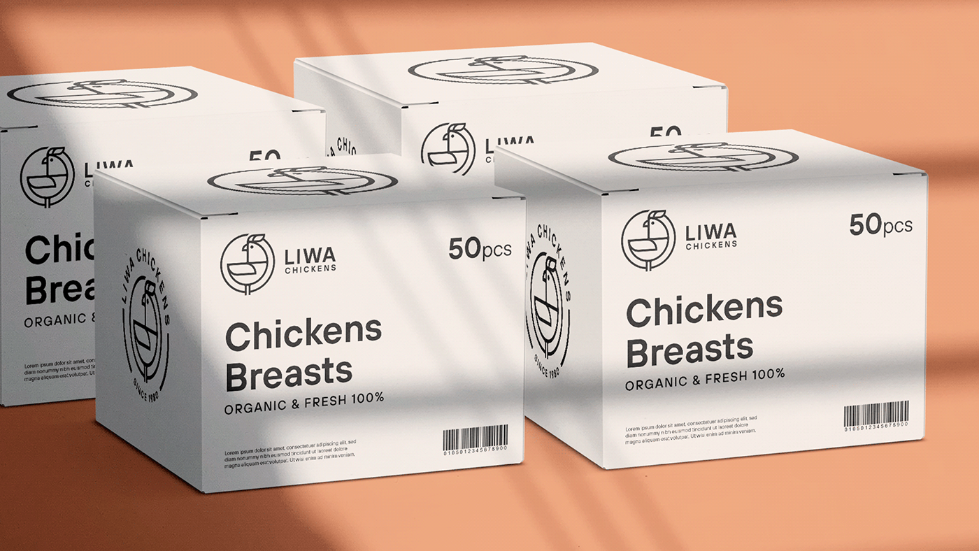 Liwa鸡肉品牌VI<a href=http://www.ccdol.com/ target=_blank class=infotextkey>设计</a>