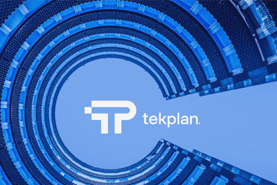 巴西Tekplan财务品牌VI设计 