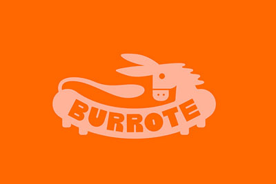热狗快餐店Burrote品牌VI设计