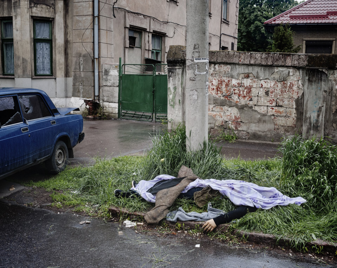 乌克兰危机，版权; Guillaume Herbaut