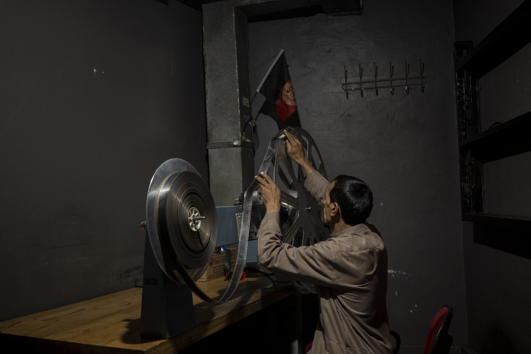 喀布尔电影院，版权; Bram Janssen