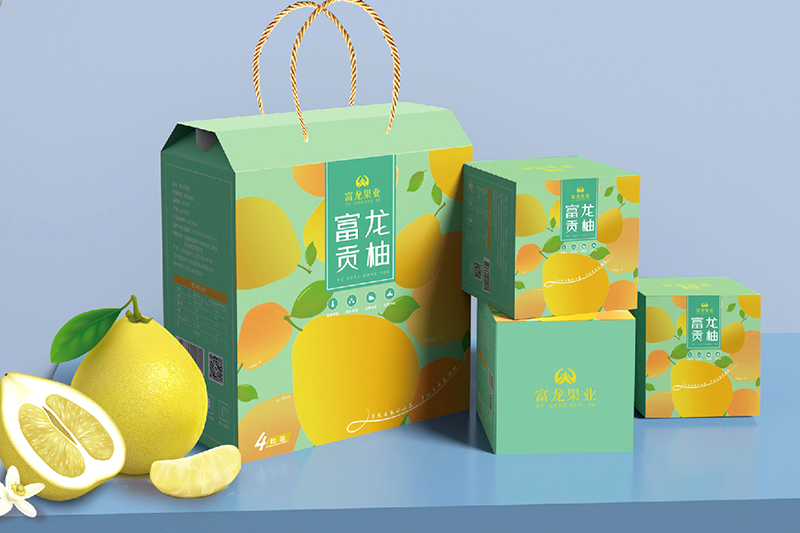 柚子包装设计-包装设计-水果包装设计--食品包装设计
