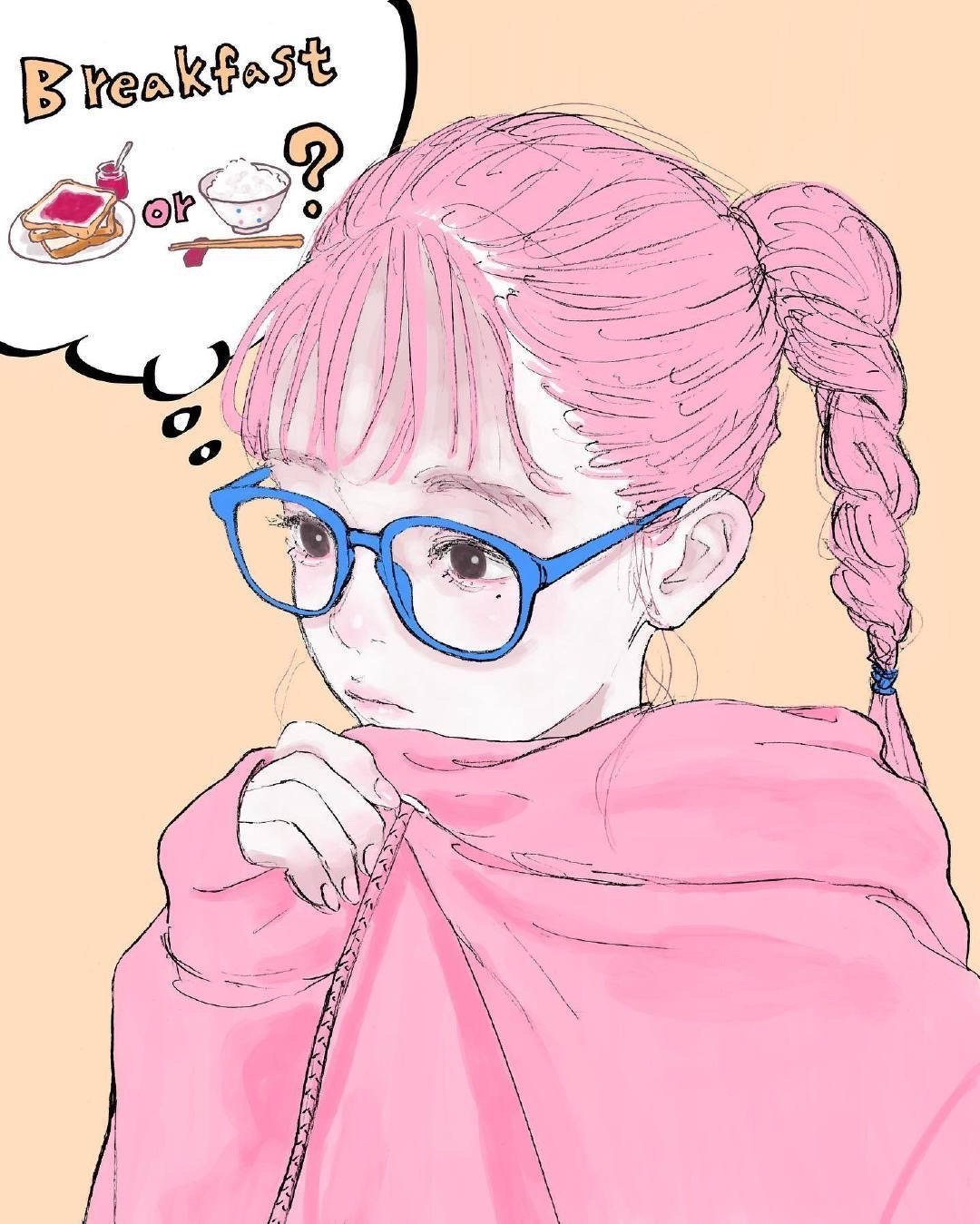插画师taku_touch笔下不同风格的可爱少女